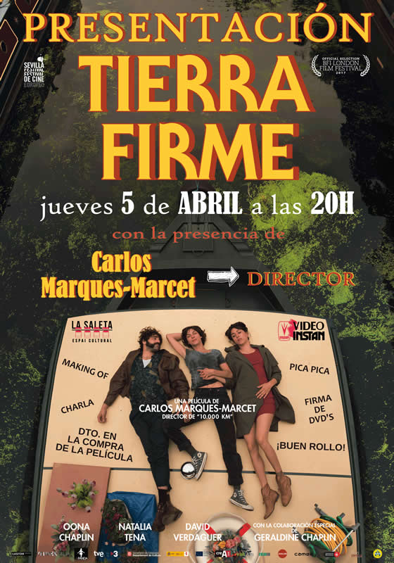Presentación DVD de la película Tierra Firme Presentación DVD de la película Tierra Firme