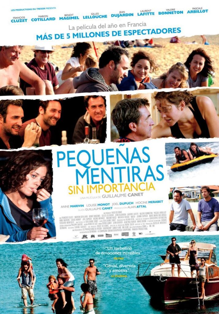 Pequeñas mentiras sin importancia, 2010, Guillaume Canet, nrm 12 años.